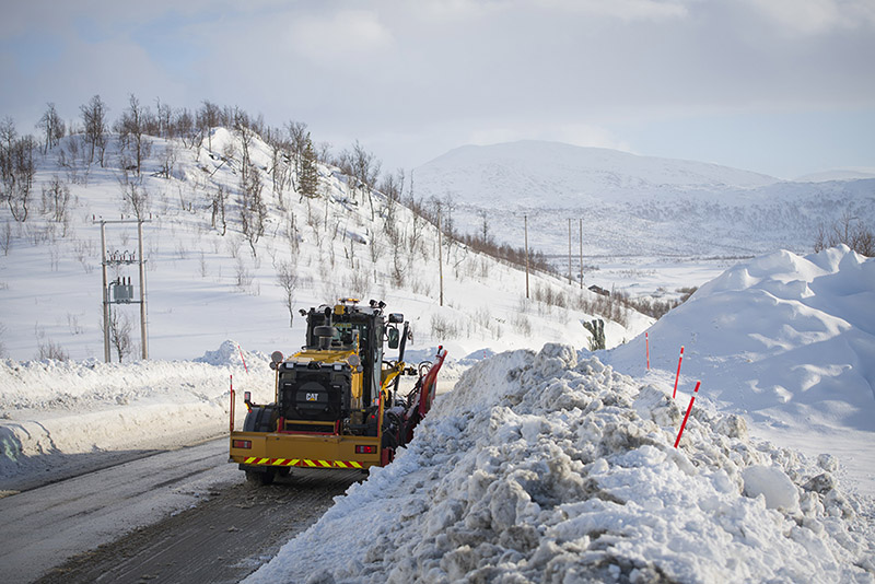 Svevia, drift och underhåll av vägar i Mosjøen